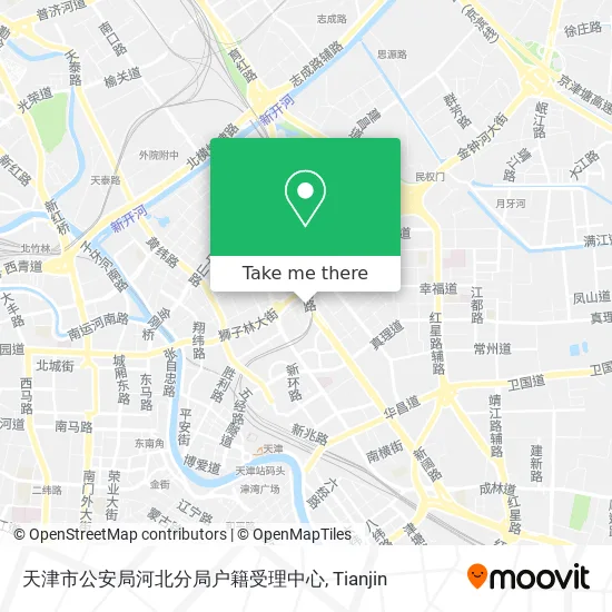 天津市公安局河北分局户籍受理中心 map