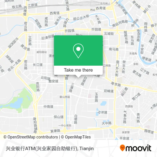 兴业银行ATM(兴业家园自助银行) map