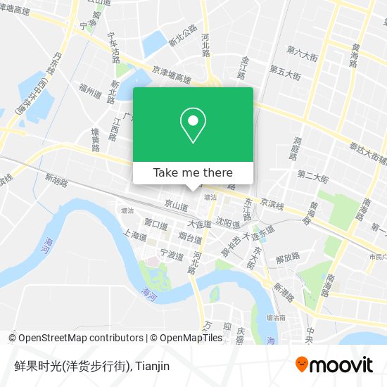 鲜果时光(洋货步行街) map