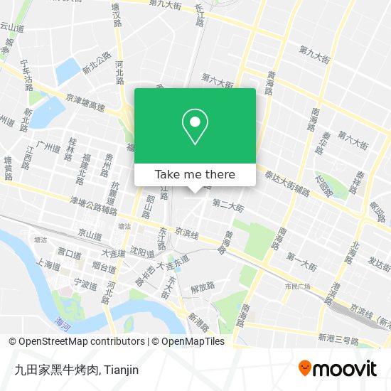 九田家黑牛烤肉 map