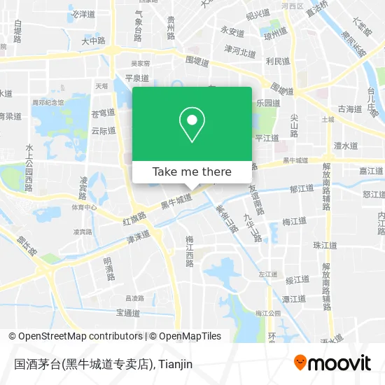 国酒茅台(黑牛城道专卖店) map