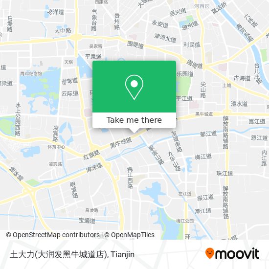 土大力(大润发黑牛城道店) map