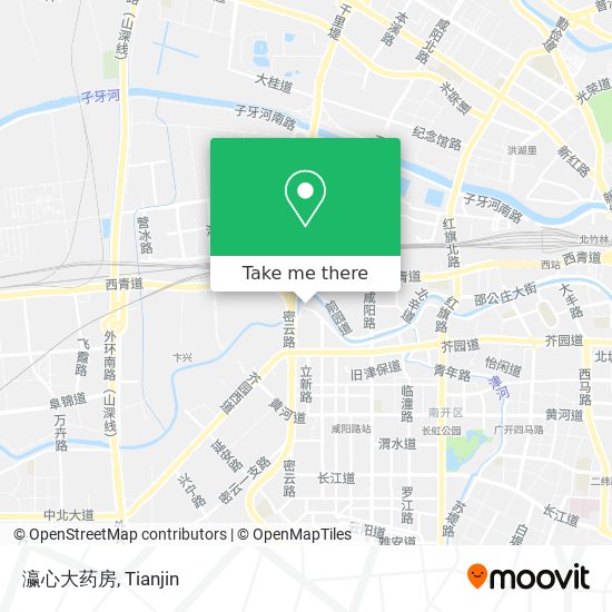 瀛心大药房 map