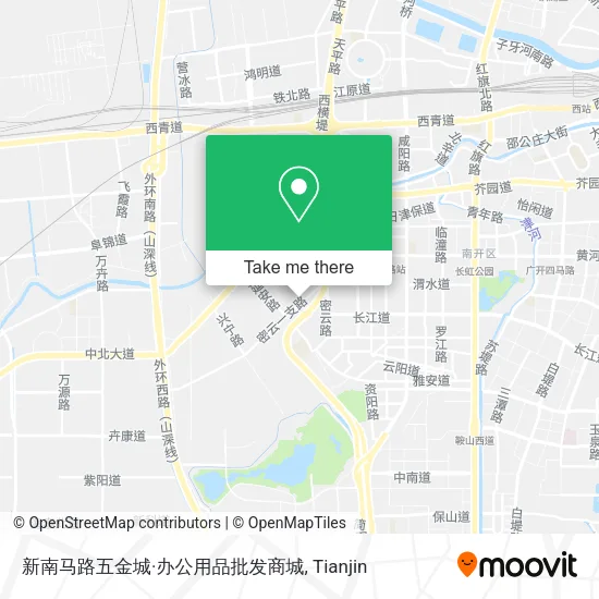新南马路五金城·办公用品批发商城 map