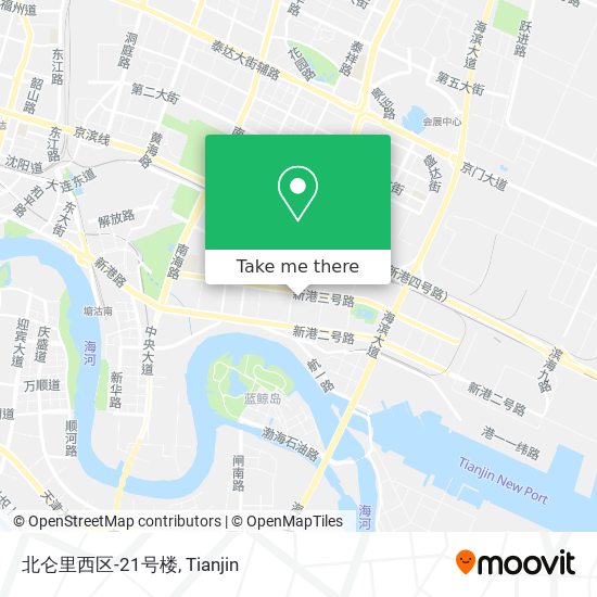 北仑里西区-21号楼 map
