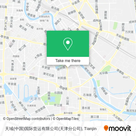 天域(中国)国际货运有限公司(天津分公司) map