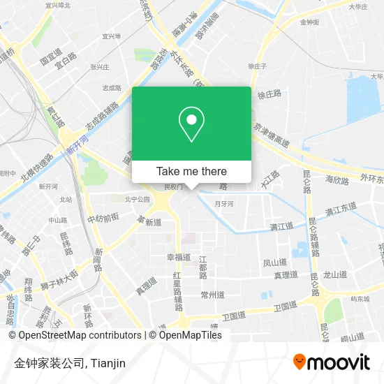 金钟家装公司 map