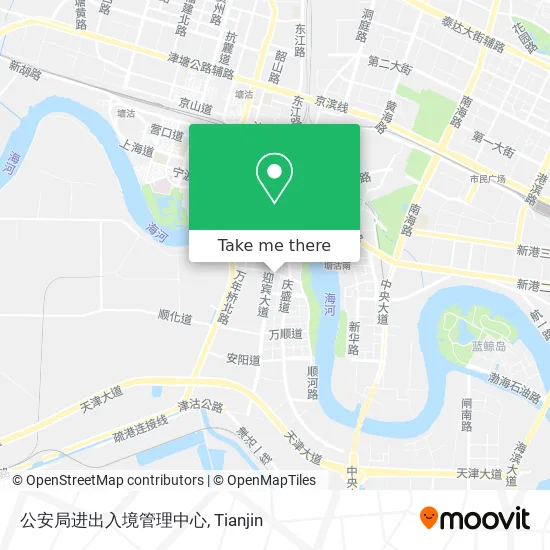 公安局进出入境管理中心 map