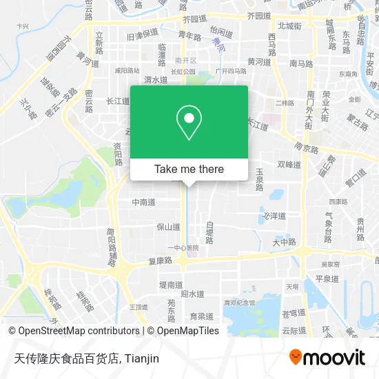 天传隆庆食品百货店 map