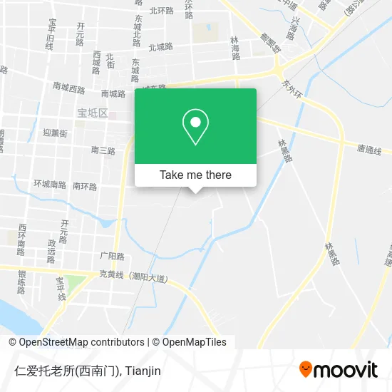 仁爱托老所(西南门) map