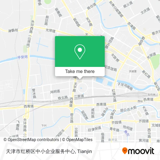 天津市红桥区中小企业服务中心 map