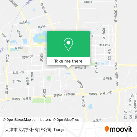 天津市大港招标有限公司 map