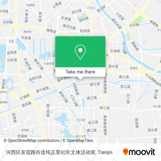 河西区友谊路街道纯正里社区文体活动室 map