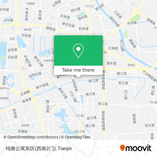 纯雅公寓东区(西南2门) map