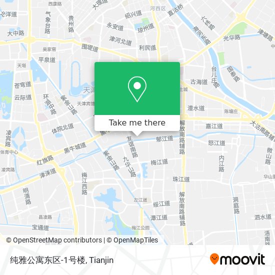 纯雅公寓东区-1号楼 map