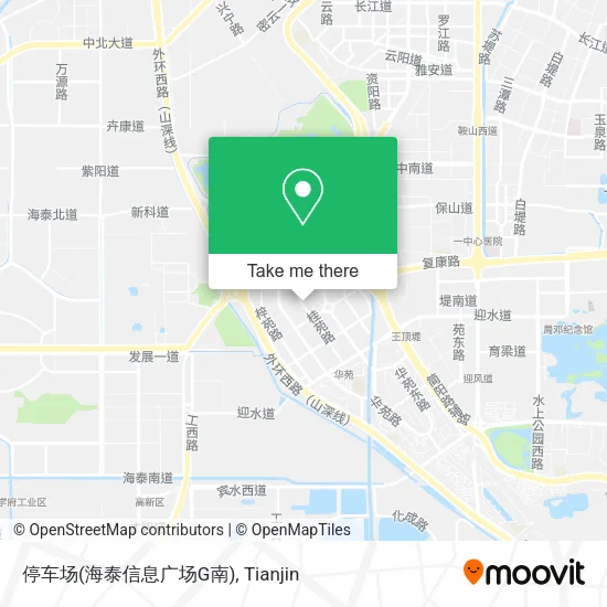 停车场(海泰信息广场G南) map