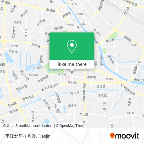 平江北里-1号楼 map