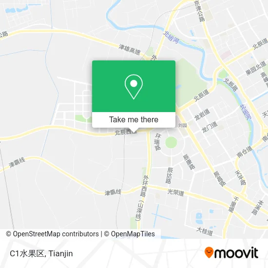 C1水果区 map