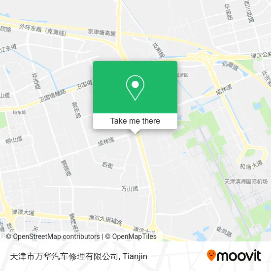 天津市万华汽车修理有限公司 map