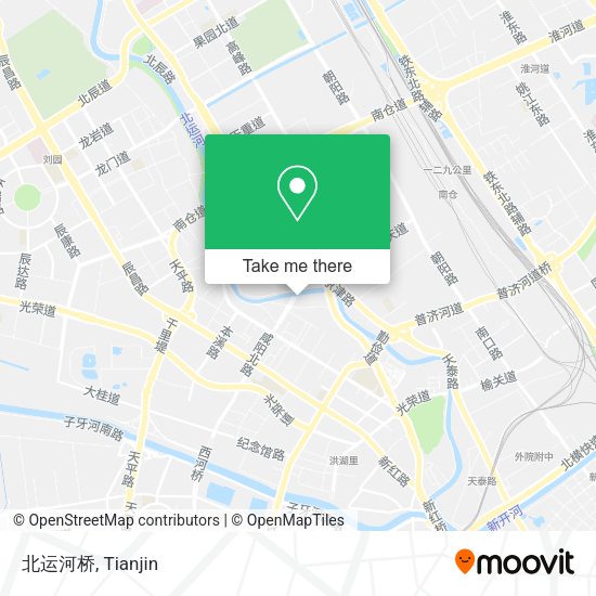 北运河桥 map