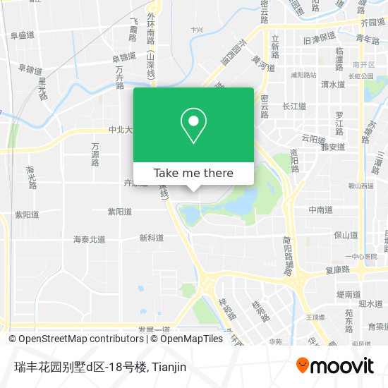 瑞丰花园别墅d区-18号楼 map