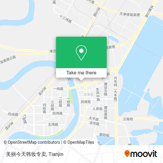 美丽今天韩妆专卖 map