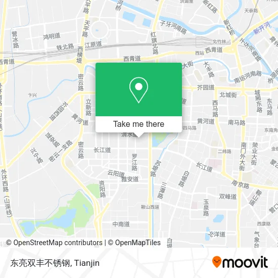 东亮双丰不锈钢 map