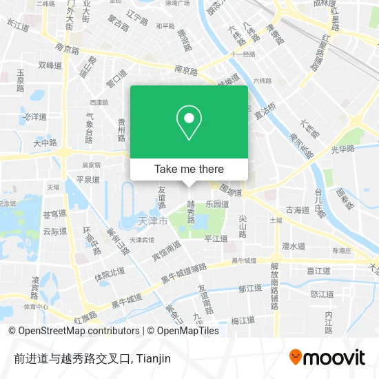 前进道与越秀路交叉口 map