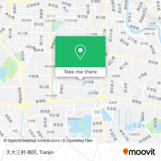天大三村-南区 map