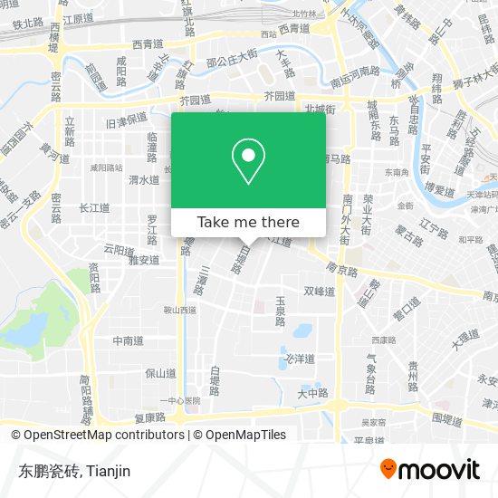 东鹏瓷砖 map