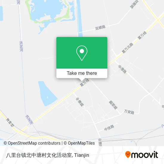 八里台镇北中塘村文化活动室 map
