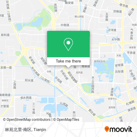 林苑北里-南区 map