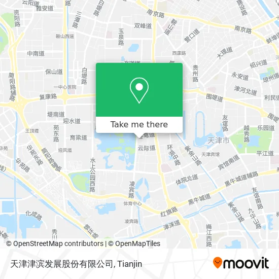 天津津滨发展股份有限公司 map