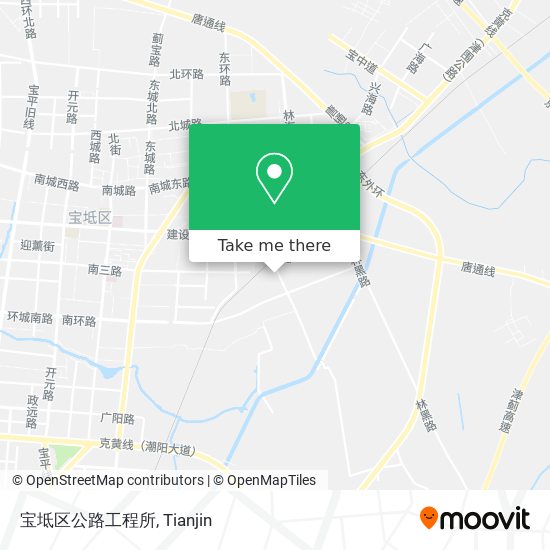 宝坻区公路工程所 map
