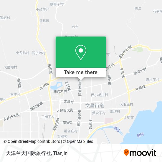 天津兰天国际旅行社 map