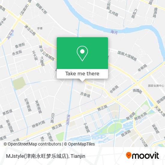 MJstyle(津南永旺梦乐城店) map