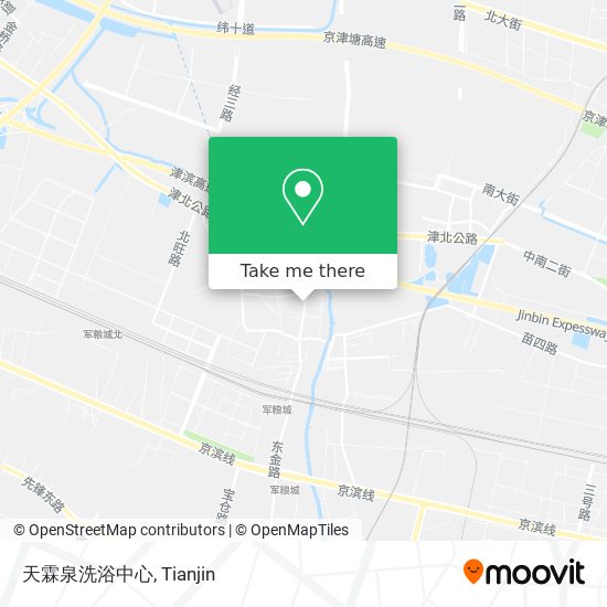 天霖泉洗浴中心 map
