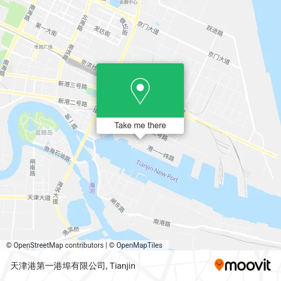 天津港第一港埠有限公司 map