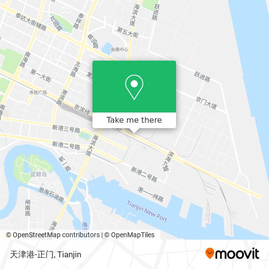 天津港-正门 map
