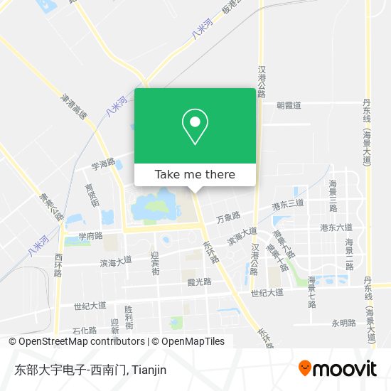 东部大宇电子-西南门 map