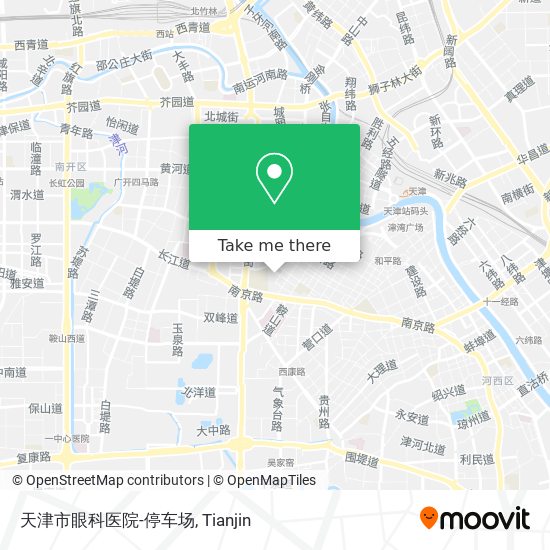 天津市眼科医院-停车场 map
