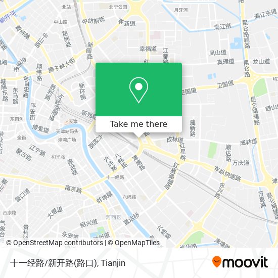 十一经路/新开路(路口) map