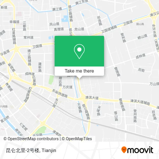 昆仑北里-2号楼 map