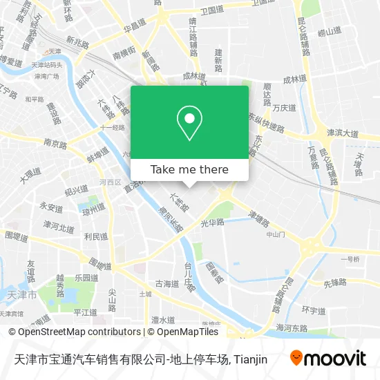 天津市宝通汽车销售有限公司-地上停车场 map