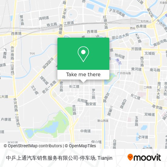 中乒上通汽车销售服务有限公司-停车场 map