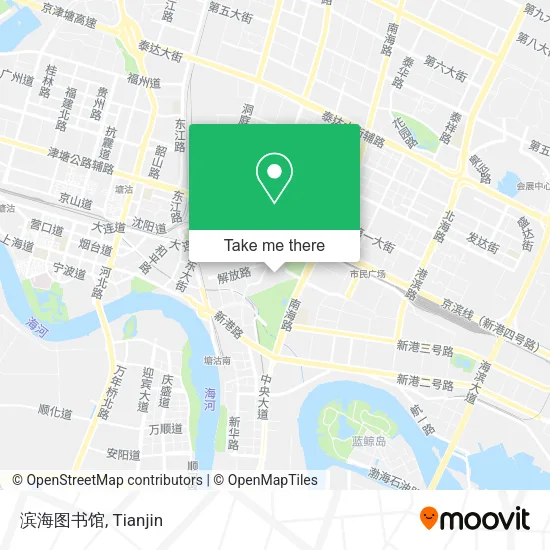 滨海图书馆 map