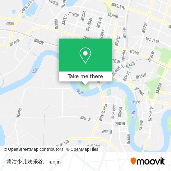 塘沽少儿欢乐谷 map