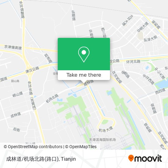成林道/机场北路(路口) map