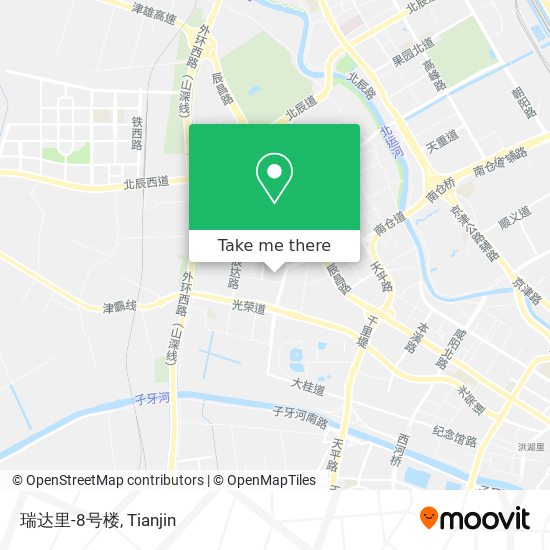 瑞达里-8号楼 map