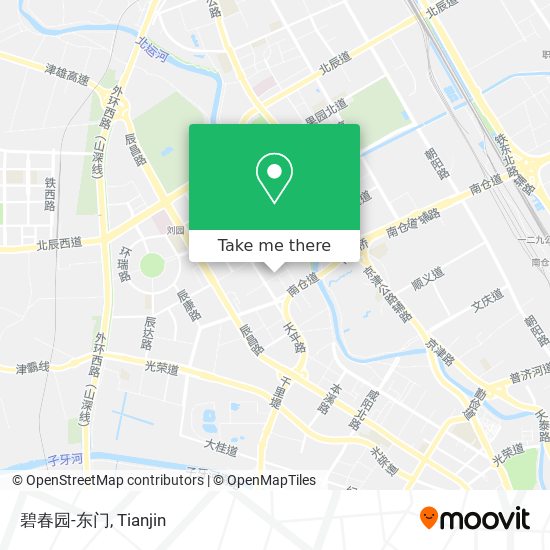 碧春园-东门 map